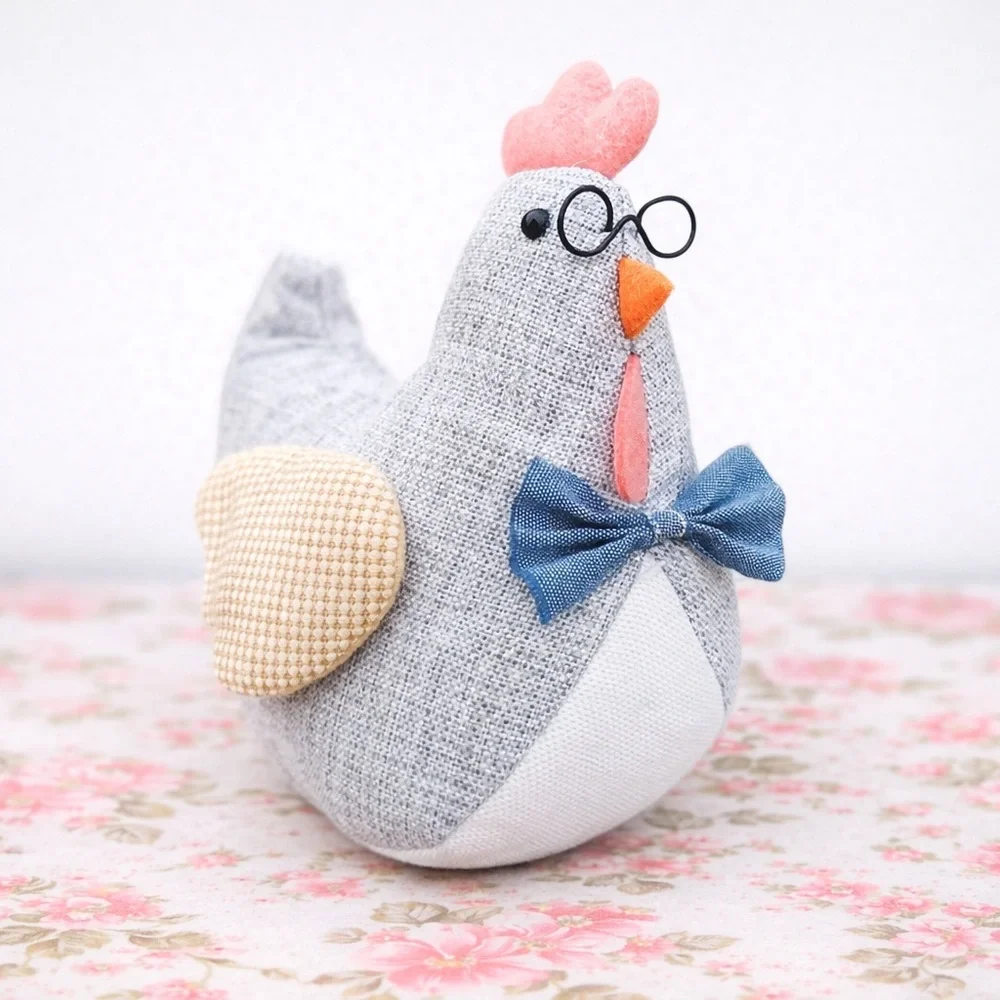 Target Bullseye Playground Spring/Easter SET OF 3 Fabric Geese & Chicken